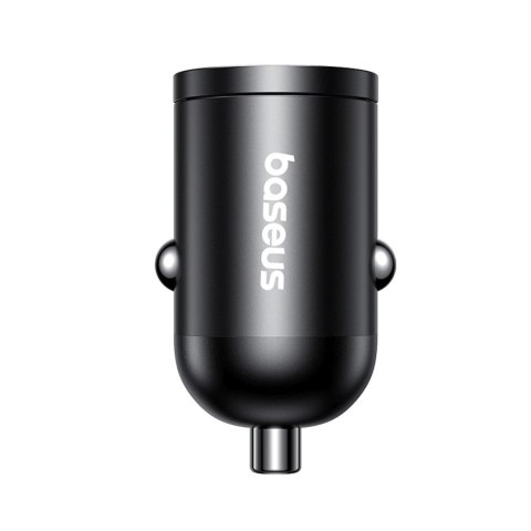 Ładowarka samochodowa USB-C z kablem USB-C 45W 1m - czarna