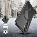 Etui pokrowiec na Samsung Galaxy A56 5G MagFlex MagSafe - przezroczysto czarny