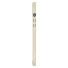 Etui pokrowiec na iPhone 15 Plus Crystal Hybrid - przezroczysto beżowe