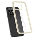 Etui pokrowiec na iPhone 15 Pro Max Crystal Hybrid - przezroczysto beżowe