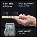 Etui pokrowiec na iPhone 15 Pro Max Crystal Hybrid - przezroczysto beżowe