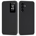 Etui pokrowiec z klapką na Samsung Galaxy A56 5G Smart Wallet - czarny mat