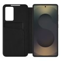 Etui pokrowiec z klapką na Samsung Galaxy A56 5G Smart Wallet - czarny mat