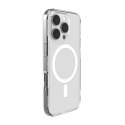 Etui silikonowe do iPhone 16 Pro Lite Mag MagSafe - przezroczyste