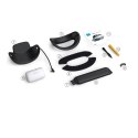 Pasek na głowę z baterią do PICO 4 Ultra / Ultra Enterprise - biało-czarny