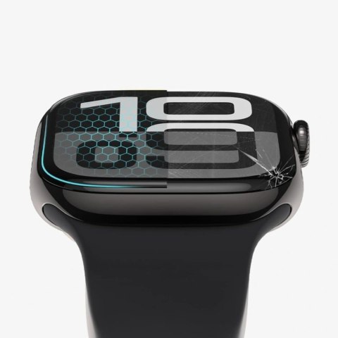 Szkło hybrydowe na zegarek Garmin Vivoactive 6 Glass Flex+ czarne - 2 szt.