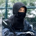 Kominiarka outdoor wiatroszczelna wodoszczelna polar - czarna
