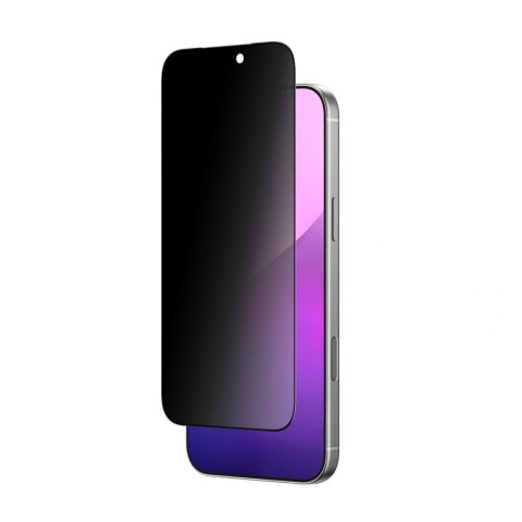 Szkło hartowane prywatyzujące na iPhone 17 Pro Titan Vision 7