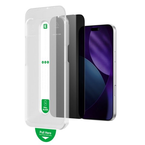 Szkło hartowane prywatyzujące na iPhone 17 Pro Titan Vision 7