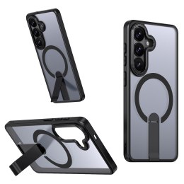 Etui pokrowiec na Samsung Galaxy A36 / A37 z podstawką Hybrid Armor X MagSafe - czarny