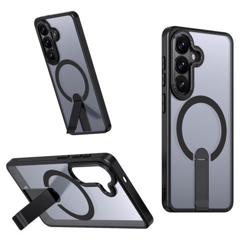 Etui pokrowiec na Samsung Galaxy A36 / A37 z podstawką Hybrid Armor X MagSafe - czarny