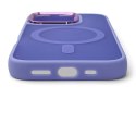 Etui pokrowiec na iPhone 16 Pro Magnetic Collection MagSafe - fioletowy