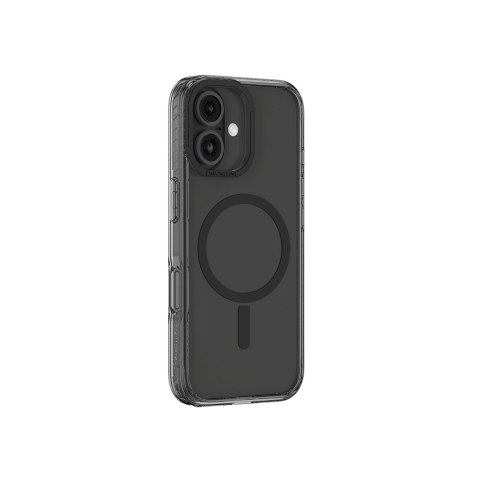 Etui silikonowe z pierścieniem magnetycznym do iPhone 16 Titan Pro Mag Case - czarne