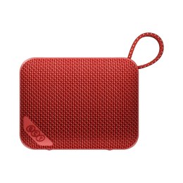 Głośnik bezprzewodowy Bluetooth z podświetleniem RGB IP67 - czerwony