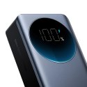 Powerbank 30000mAh USB-A USB-C z wyświetlaczem 65W - czarny