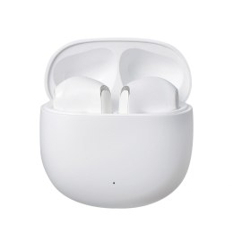 Słuchawki bezprzewodowe douszne Bluetooth TWS - białe