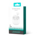 Słuchawki bezprzewodowe douszne Bluetooth TWS - białe