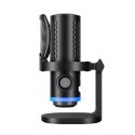 Mikrofon gamingowy przewodowy USB-C RGB ENC - czarny
