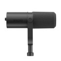 Mikrofon studyjny stojący przewodowy USB XLR - czarny