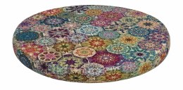 Poduszka na krzesło E-Ring Valencia 37 cm - wygodna, okrągła, 3 cm, zdejmowany pokrowiec