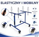 Mobilny stojak lakierniczy do felg BITUXX 4 felgi max 100kg