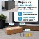 Skrzynka na paczki M z klapą zabezpieczającą zamykana na klucz