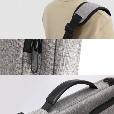 Torba etui pokrowiec Defender Bag na laptopa 15-16'' - szara