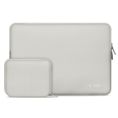 Torba pokrowiec Neoslim na laptopa 15-16'' + etui na akcesoria - szary
