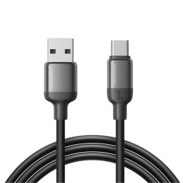 Kabel przewód USB-A - USB-C Lively Series 3A 1.2 m - czarny