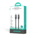 Kabel przewód USB-C Lively Series 60 W 1.2 m - czarny