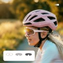 Okulary rowerowe fotochromowe z ochroną UV400 dla dzieci - różowe