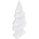 Choinka ceramiczna dekoracja świąteczna biała