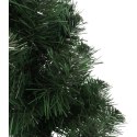 Choinka Sztuczna ZIELONO-SREBRNA 45 CM, Polskiego Producenta GOLIAT, Gotowa do Rozłożenia