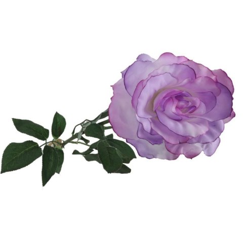 Fioletowa sztuczna róża 68 cm