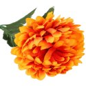 Pomarańczowa Chryzantema - Pojedynczy Kwiat 70cm