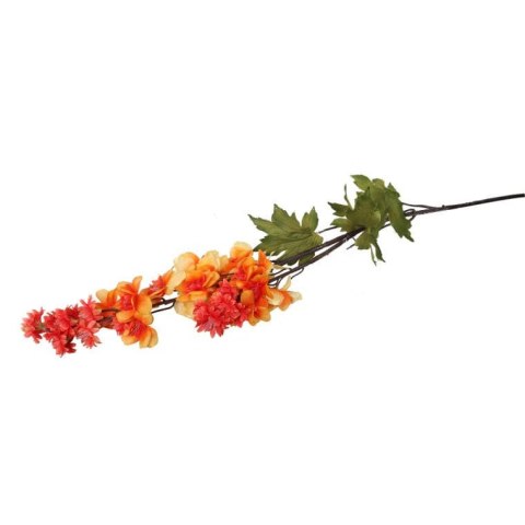 Sztuczna Gałązka Ostróżki Pomarańczowej - Jesienny Design 110 cm