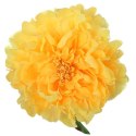 Sztuczna Piwonia w Kolorze Żółtym, Długość 60 cm
