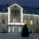 Ring z 80 Lampkami Choinkowymi LED do Wnętrz, Kolor Zimny Biały, Zasilane Sieciowo