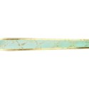 Świąteczna Wstążka Dekoracyjna Zielono-Złota do Formowania 3cm x 2,7m