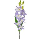 Gałązka Sztucznego Storczyka Fioletowego o Długości 60cm