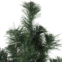 Świąteczna Choinka Dekoracyjna Zielono-Srebrna 70 cm z Stojakiem