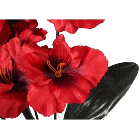 Sztuczny Bukiet 5 Czerwonych Gladioli Wysokiej Jakości, 70 cm