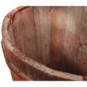 DONICA OSŁONKA DREWNIANA BRĄZOWA ŚREDNICA 19CM