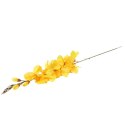 Gałązka Sztucznej Gladioli w Kolorze Żółtym o Długości 70 cm