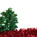 Czerwona, Błyszcząca Dekoracja Świąteczna - Zawieszka w Kształcie Prezentu o Wysokości 34 cm