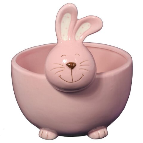 Zajączek wielkanocny ceramiczny pojemnik 16,5cm